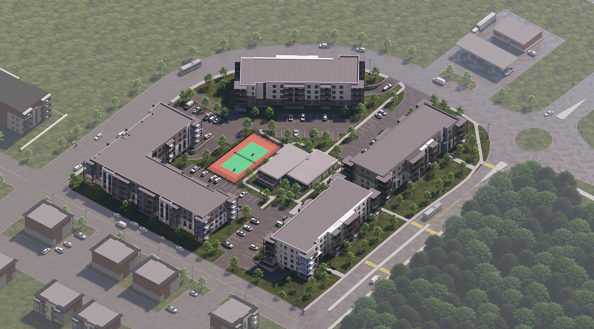 Complexe appartements locatif Linéa Trois-Rivières